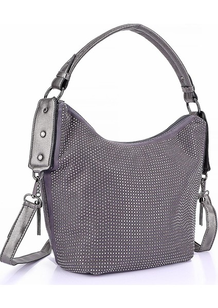 Riols Işıltılı Kadın Omuz Çantası