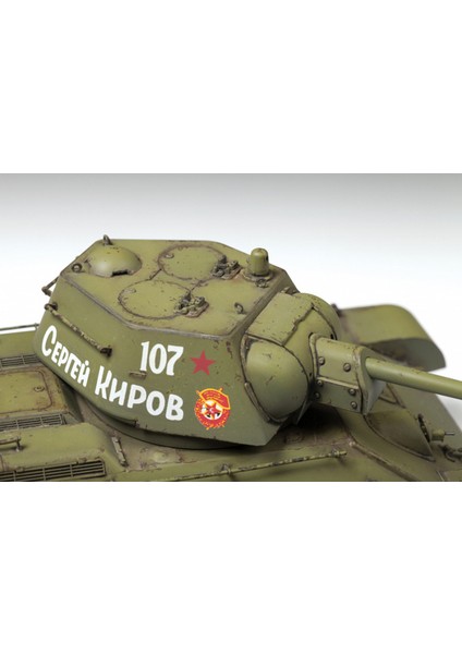 1/35 Russian T34/76 Mod 1942 Plastik Tank Maket Kiti, Demonte Hobi Seti