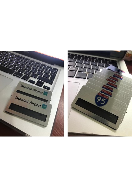 Yaka Kartı Isimlik Özel Logo Baskılı 5 Adet