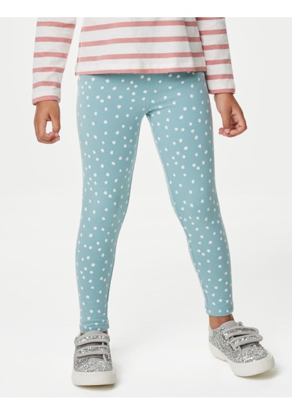 3'Lü Regular Fit Legging Tayt