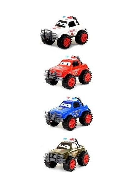 Plastik Jeep Oyuncak Araba - BP-537 Byr [byrtek]