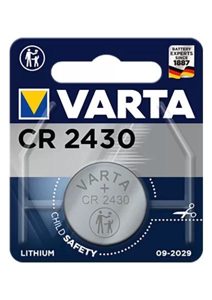 CR2430 Lithium Hafıza Pili