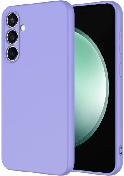Samsung Galaxy S23 Fe Kılıf Lansman Içi Kadife Silikon + Ekran Koruyucu Nano