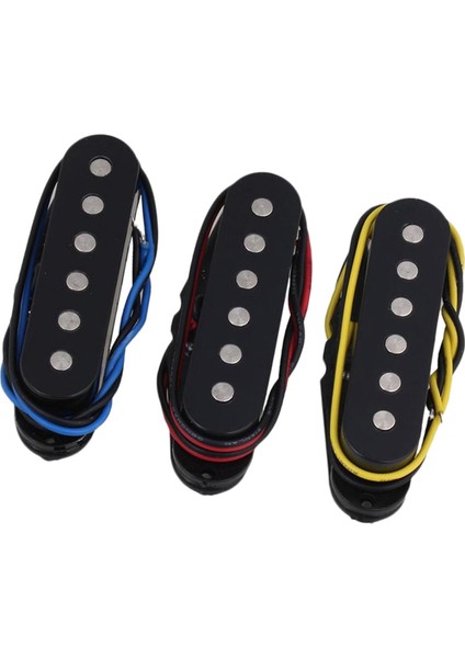 3x Bakır Gitar Manyetikleri Elektro Gitar Aksesuarları Için Köprü Manyetikleri Siyah (Yurt Dışından) modelleri