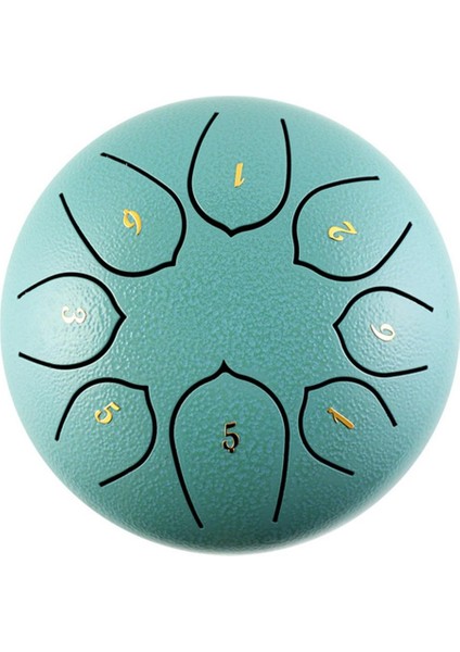 6 Inç Alaşımlı Davul C El Davul Açık Mavi (Yurt Dışından)