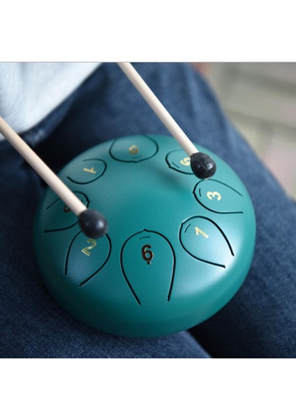 6 Inç 8 Nota Davul Vurmalı Çalgı Davul, Davul I, Taşıma Çantası, 14 Mavi (Yurt Dışından) modelleri