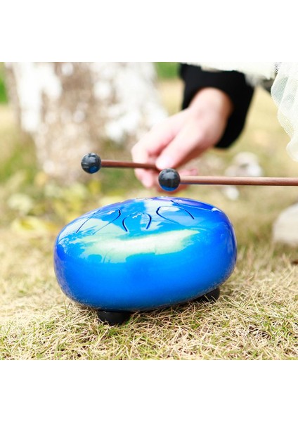 Mavi ile 6 Inç 8 Not Çelik Davul Vurmalı Çalgı Davul (Yurt Dışından) fırsatları