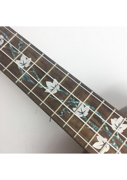 Ukulele Çıkartmaları Dekoratif Klavye Ahşap Gitar Çıkartma (Yurt Dışından)