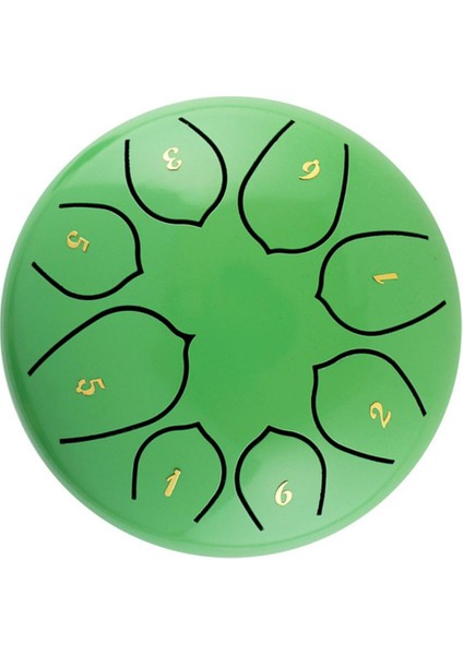 6 Inç 8 Not Çelik Davul Vurmalı Çalgı Davul, Davul Açık Yeşil (Yurt Dışından) fiyatları