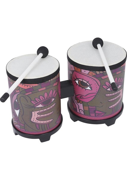 Bongo Drums Çocuklar Yetişkinler Için 4” ve 5” Congas Davulları (Yurt Dışından)