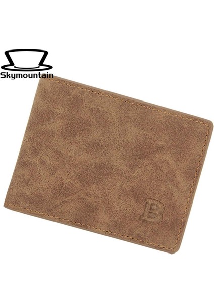 Skymountain Kredi Kartı Cüzdanı Ultra-Ince Aşınmaya Dayanıklı Taşınabilir Erkek Kredi Kartı Cüzdanı (Yurt Dışından)