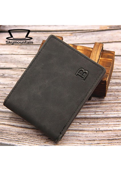 Skymountain Kredi Kartı Cüzdanı Ultra-Ince Aşınmaya Dayanıklı Taşınabilir Erkek Kredi Kartı Cüzdanı (Yurt Dışından) fırsatları