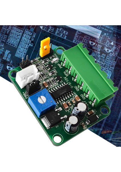 1 Pc V-Pwm Gerilimi - Pwm Sinyali Yeşil 0-5V/0-10V - Pwm Sinyali Plc Ad Arayüzü Dönüştürmek Için 5V/24VNPN Pnp Çıkışı (Yurt Dışından)