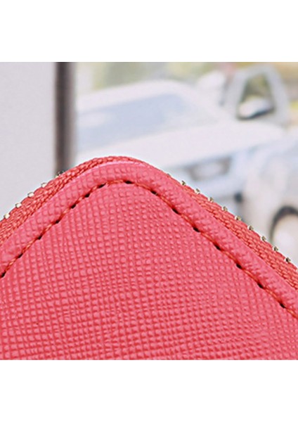 Microgood Kadın Suni Deri Küçük Mini Cüzdan Kımlık Kartı Tutucu Zip Madeni Para Çanta Çanta (Yurt Dışından) fırsatları