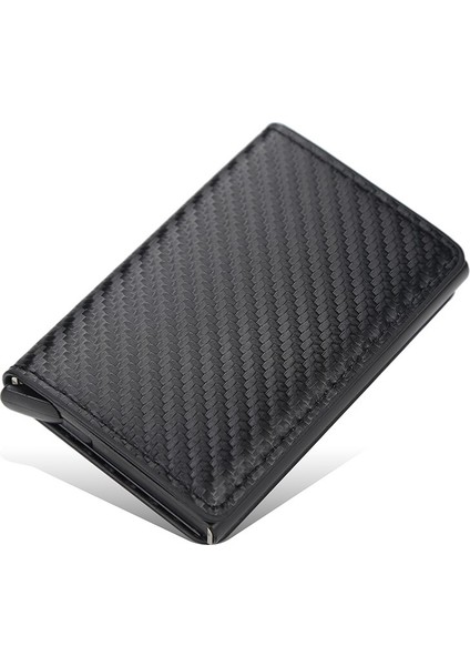 Yeni Rfid Kart Tutucu Erkek Cüzdan Para Çantası Erkek Siyah Kısa Çanta Küçük Deri Ince Cüzdan Mini Cüzdan Hava Etiketi Hava Etiketi (Yurt Dışından) indirimleri