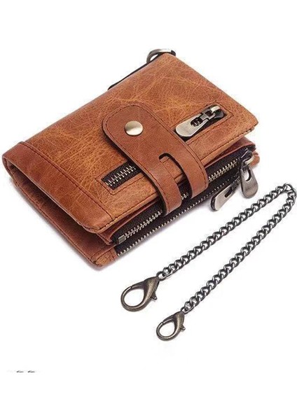 Erkek Cüzdan Geniş Uygulamalı Çok Fonksiyonlu Güçlü Fermuarlı Cüzdan (Yurt Dışından) modelleri