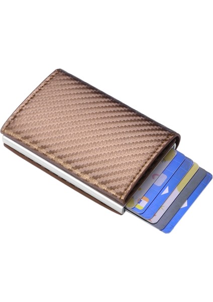 Erkek Kartlıklı Ince Cüzdan Sihirli Üç Katlı Deri Ince Mini Cüzdan Küçük Para Çantası Çanta(Haki) (Yurt Dışından) fırsatları