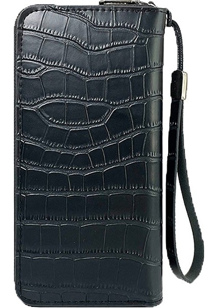 Yeni Erkek Cüzdan Uzun Taş Desen Iş Bileklik Kabartmalı Dikey Kısa Açık Takım Çantası Monederos Artı Yumuşak Cüzdan (Yurt Dışından)