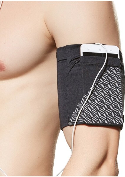 2020 Yeni Gelenler Erkek Kadın Koşu Jogger Kol Çantaları Cüzdan Cep Telefonu Para Tuşları Açık Spor Kol Paketi Çanta (Yurt Dışından) fırsatları
