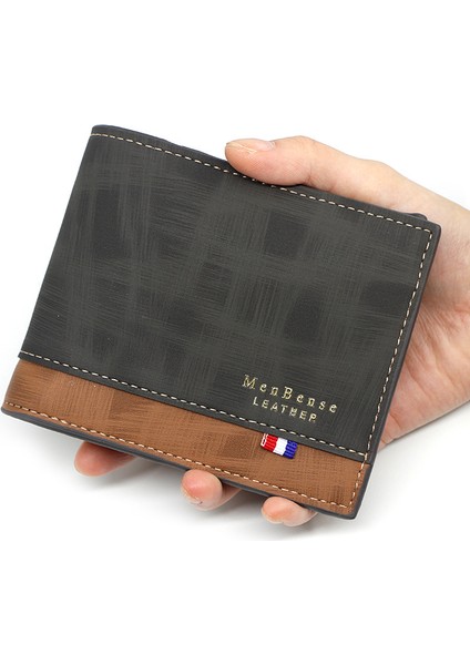 Yeni Erkek Cüzdanı Kısa Büyük Kapasiteli Büyük Kapasiteli Çoklu Kart Banknot Bozuk Para Cüzdanı Pu Cüzdan Fabrikası Doğrudan Satış (Yurt Dışından) modelleri