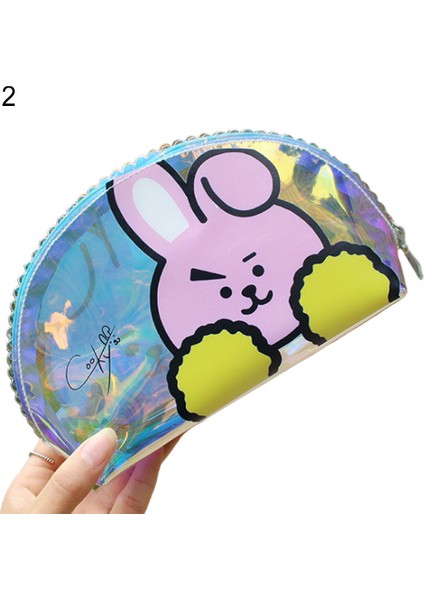 Microgood Taşınabilir Bts Koala Koyun Baskı Büyük Kapasiteli Kalem Kılıfı Kozmetik Makyaj Çantası (Yurt Dışından) fiyatları