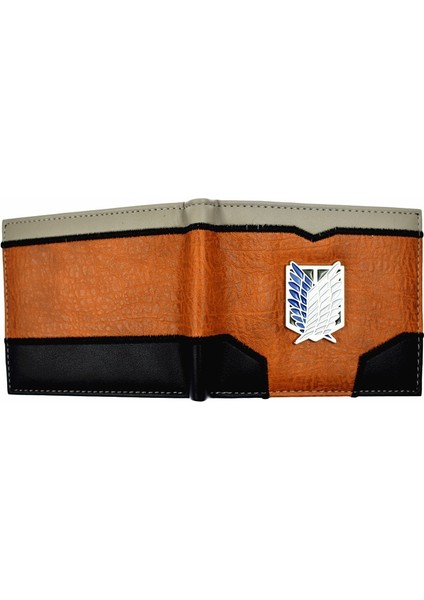 Havalı Tasarım Attack On Titan Cüzdan Fotoğraf Tutuculu Erkek Kısa Çanta (Yurt Dışından) modelleri