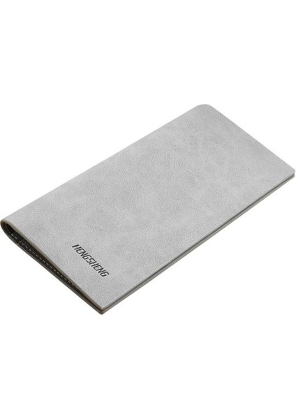 Allwin Moda Erkek Ultra-Ince Buzlu Uzun Iki Katlı Cüzdan Kart Sahibinin Çanta Debriyaj (Yurt Dışından)