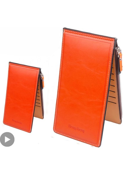 Fermuar Ince Uzun Ince Kadın Erkek Cüzdan Bayan Kadın Erkek Bozuk Para Cüzdanı Debriyaj Çanta Cüzdan Para Cuzdan Kartvizitlik Vallet (Yurt Dışından)