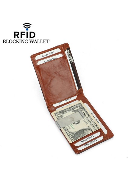 Erkekler Için Para Klipsli Erkek Ince Cüzdan Austın Rfıd Engelleme Bifold Kredi Kartı Tutucu (Yurt Dışından) fırsatları