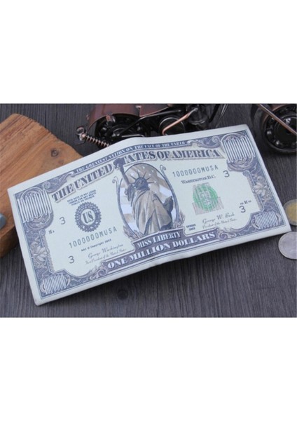 Sevimli Usd Abd Doları Cüzdan Erkek Çocuk Erkek Pu Deri Para Çantası Yenilik Hediye Gençler Öğrenci Çanta Kadın Erkek Bozuk Para Kesesi (Yurt Dışından) modelleri