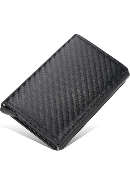 Erkekler Akıllı Cüzdan Rfid Anti-Manyetik Kart Sahipleri Pu Deri Çanta Kadın Çantalar Mini Cüzdan Kredi Kartı Tutucu Akıllı Cüzdan (Yurt Dışından)