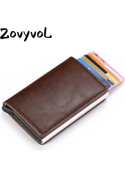 Zovyvol 2022 Yeni Çanta Erkek Kadın Akıllı Cüzdan Kartvizitlik Çile Rfid Cüzdan Alüminyum Metal Kasa Mini Kart Tutucu Cüzdanlar (Yurt Dışından) fiyatları