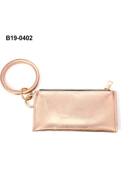 Microgood Kadın Leopar Suni Deri Anahtarlık Bileklik Nakit Cep Kartı Zip Cüzdan Debriyaj (Yurt Dışından) fiyatları