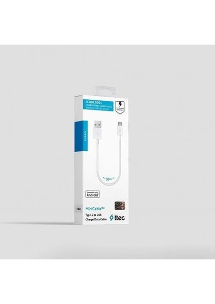 BYR002 Ttec 2DK7519B Type-C 50CM Kablo [efsngrck] fiyatları