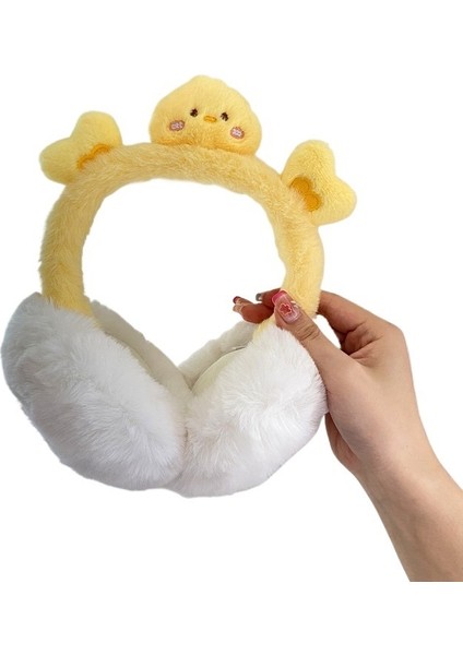 Karikatür Sıcak Earmuffs Kış Kız Earmuffs Kulak Koruma Antifriz Sevimli Kulak Şapkaları (Yurt Dışından)