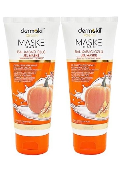Bal Kabağı Özlü Jel Yüz Maskesi 75 ml x 2 Adet
