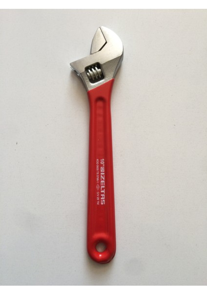 Izeltaş Prof 10 No Ayarlı Kurbacık Anahtar Krom Vanadyum 250 mm
