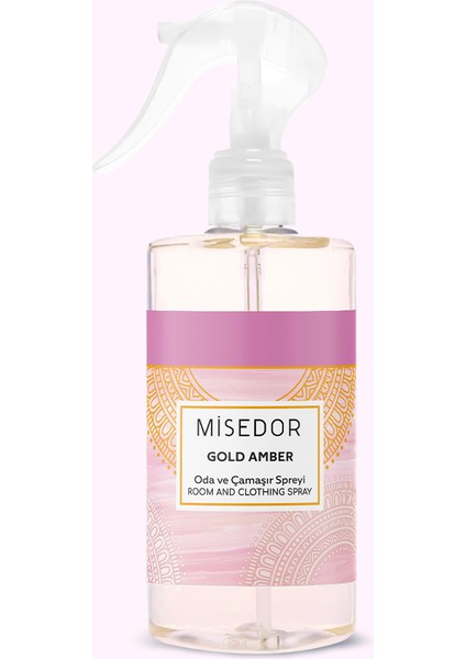 Gold Amber Oda Kokusu ve Çamaşır Parfümü 330 ml