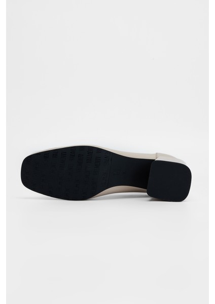 Kadın Bej Anl Hakiki Deri Topuklu Ayakkabı 33 7513 Bn Ayk SK23/24 indirimleri