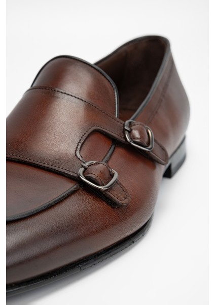 Erkek Taba Hakiki Deri Loafer Ayakkabı 342 7411 Erk Ayk SK23/24 indirimleri