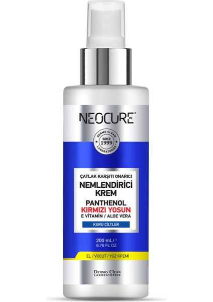 Dermo Clean Neocure Kuru Ciltler Için Panthenol Vücut Nemlendirici 200 ml