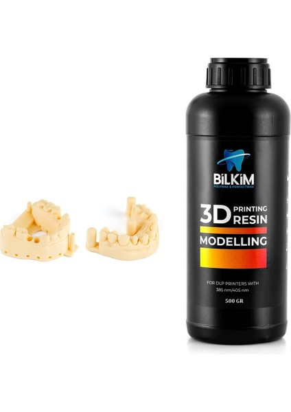 3D Yazıcı Için Model Reçine -  500 ml  - Beij