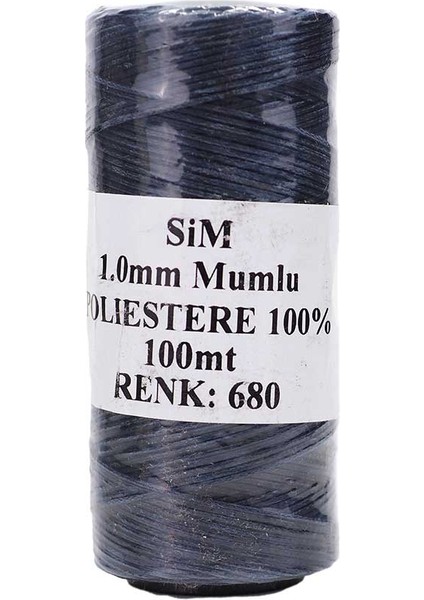 Mumlu Ip 1 mm 100MT Lacivert