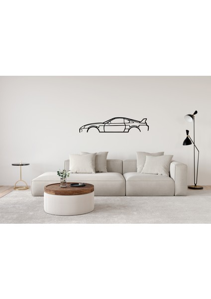 Toyota Supra Mk4 Duvar Süsü Tablo Dekorasyonu 2d 45-50CM
