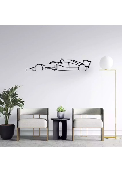 Formula 1 F1 Duvar Süsü Tablo Dekorasyonu 2d 45-50CM