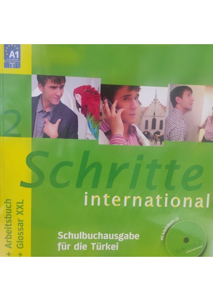 Schritte Int Tr 2 A1/2 Kursbuch ve Arbeitsbuch CD'li