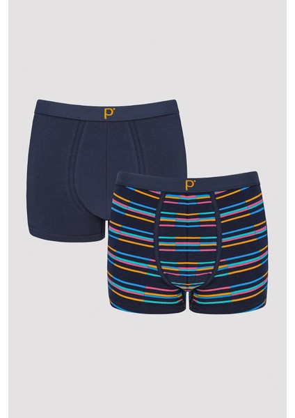 Renkli 2'li Boxer