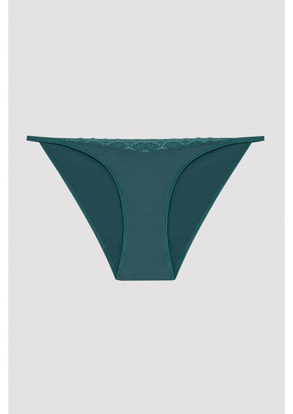 Micro Dantel Detaylı 3 lü Slip Külot modelleri