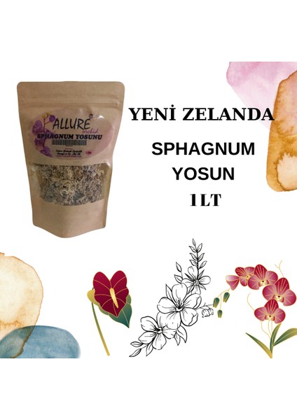 Sphagnum Yosunu 1 Lt