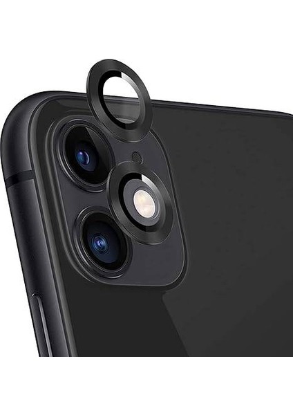 Apple iPhone 11 Safir Kamera Lens Koruyucu (Kolay Takma Aparatlı) Cl-12